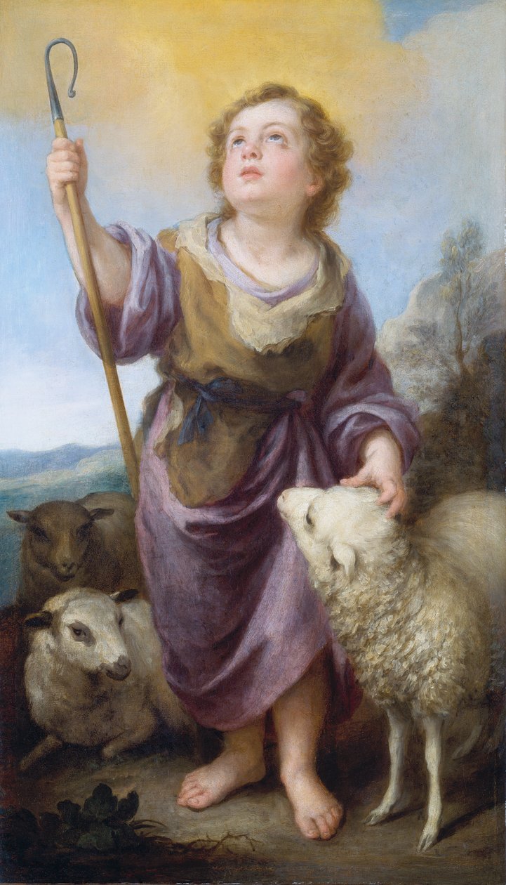 El buen pastor de Bartolomé Esteban Murillo
