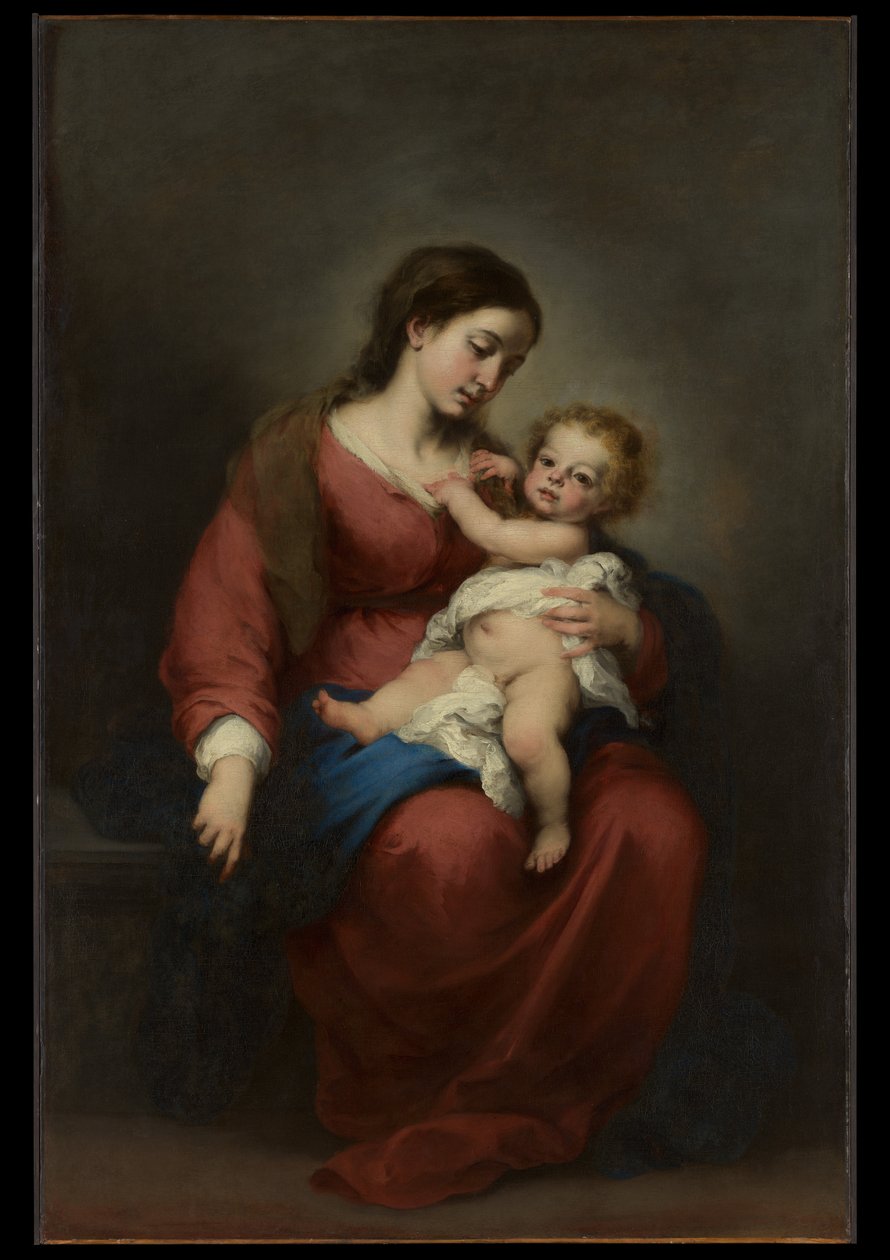 La Virgen con el Niño de Bartolomé Esteban Murillo