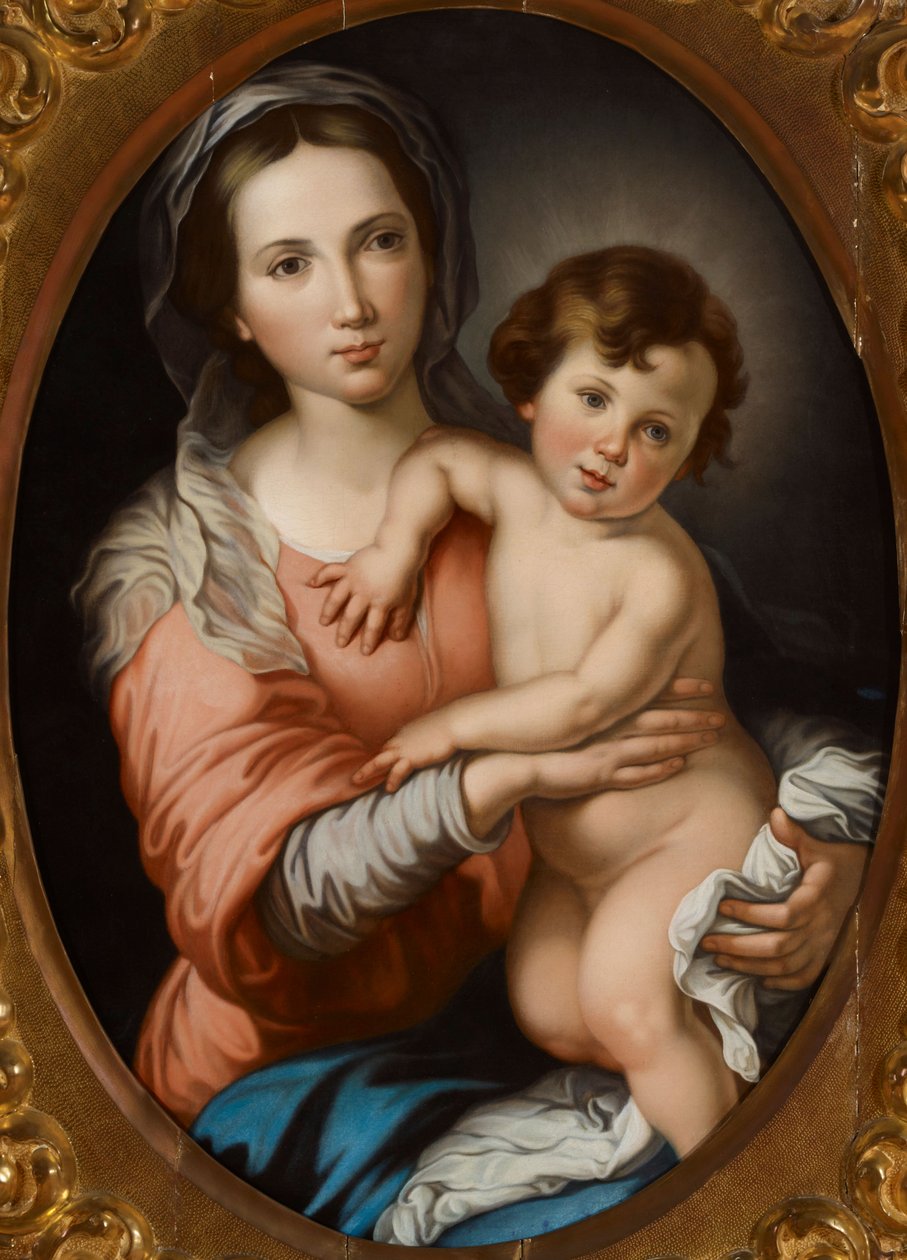 La Virgen con el Niño de Bartolomé Esteban Murillo