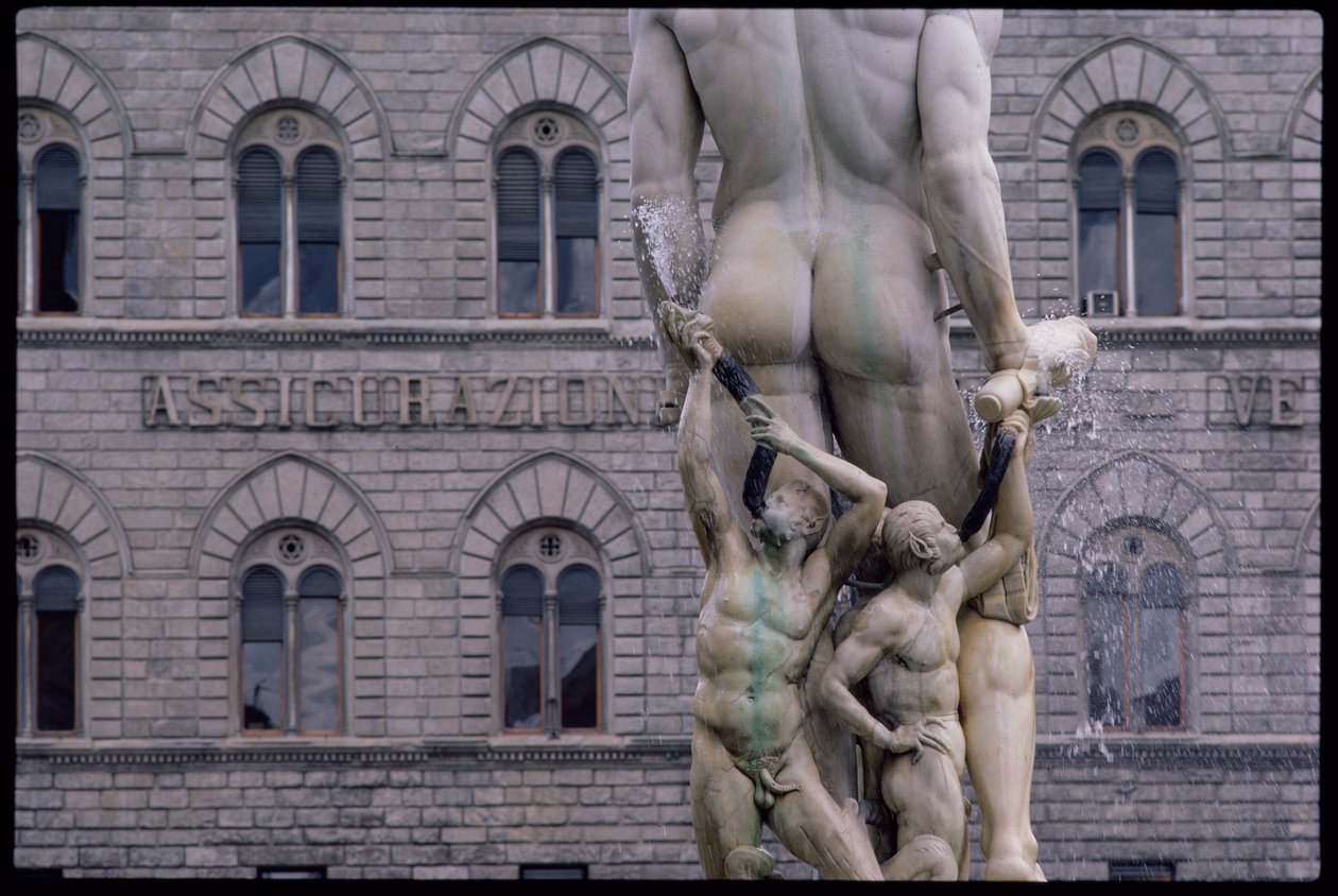 Detalle de la Fuente de Neptuno, 1560-75 de Bartolomeo Ammannati