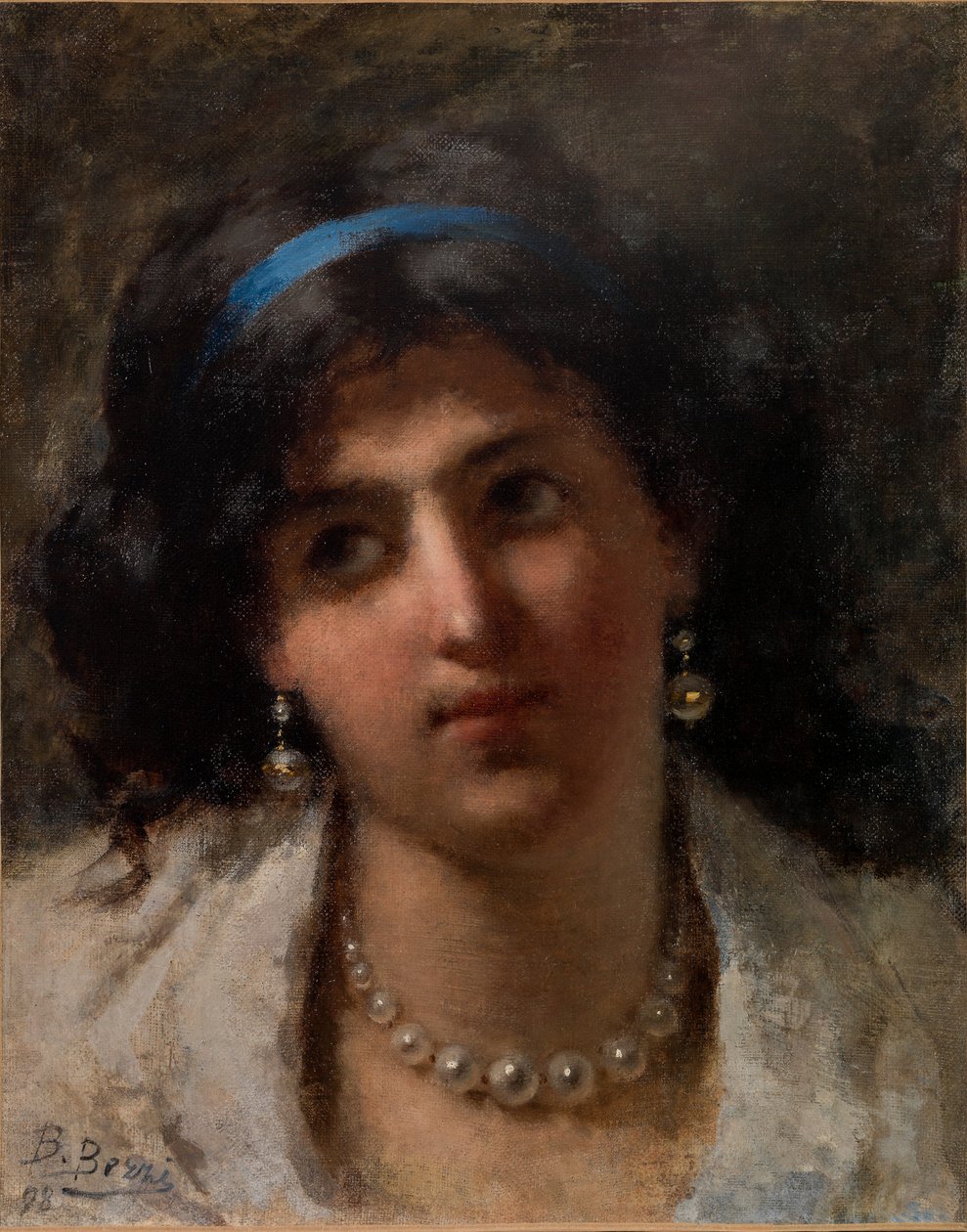 Retrato de una mujer de Bartolomeo Bezzi