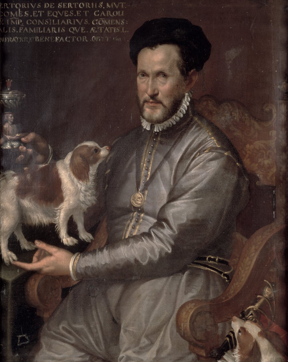 Retrato del Conde Sertorio de Bartolomeo Passarotti
