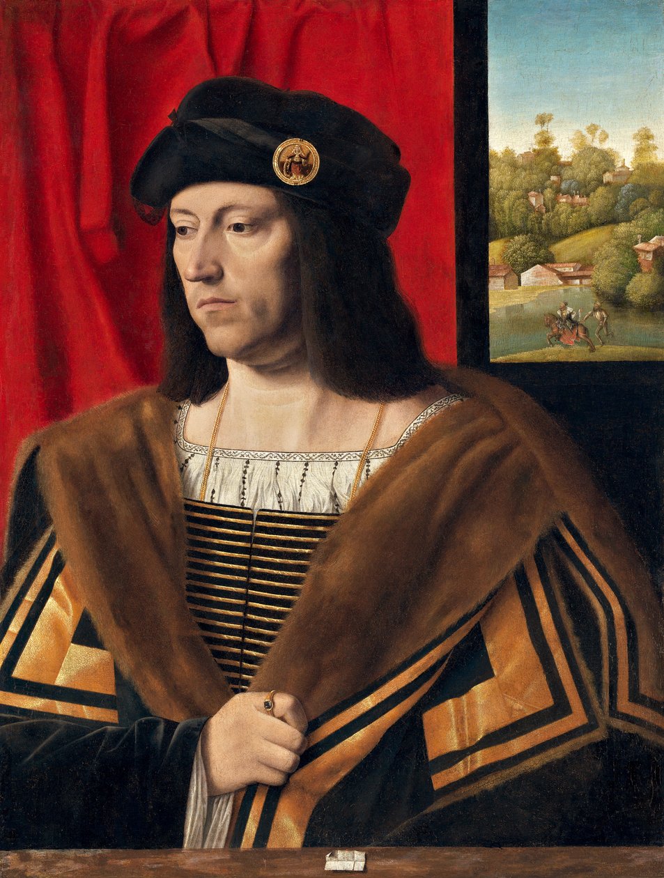 Retrato de un caballero, c.1520 de Bartolomeo Veneto