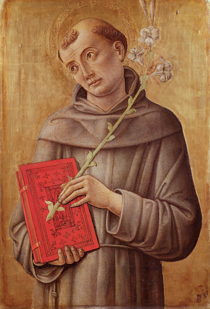 San Antonio de Padua de Bartolomeo Vivarini