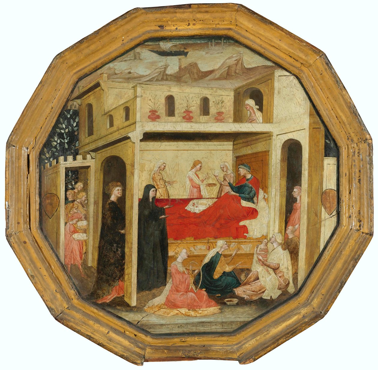 Desco da parto (recto) de Bartolomeo di Fruosino