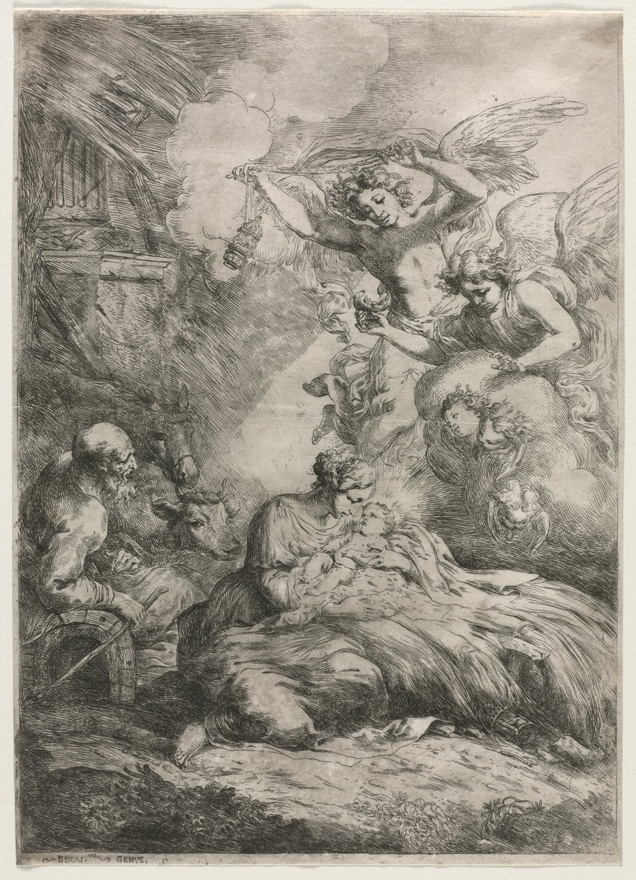 The Nativity de Bartolomeo Biscaino