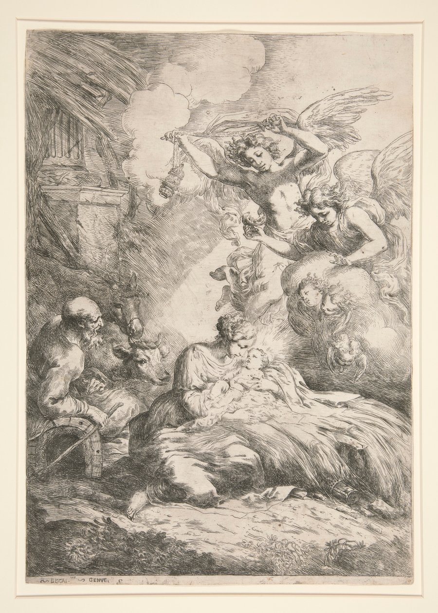 La natividad de Bartolomeo Biscaino
