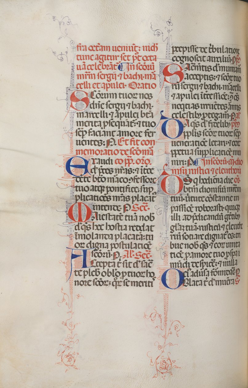 Misal: Fol. 319v: San Francisco y Misa completa de San Francisco, 1469 de Bartolomeo Caporali