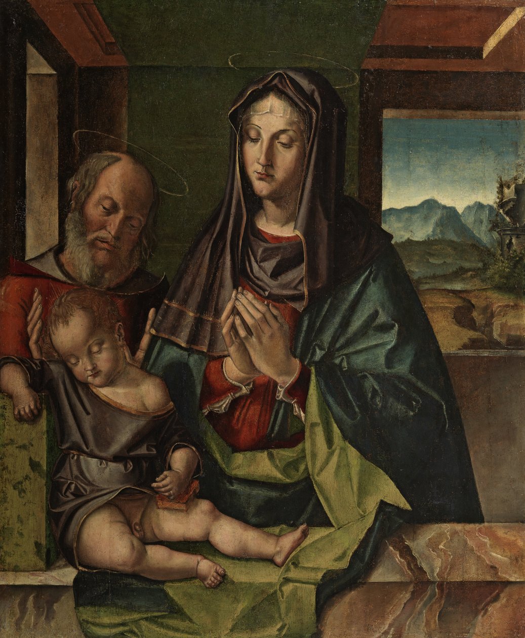 Sagrada Familia, c.1500 de Bartolomeo Montagna
