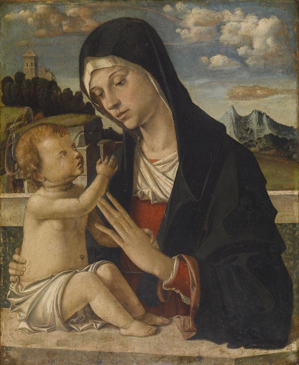 Madonna con Niño de Bartolomeo Montagna