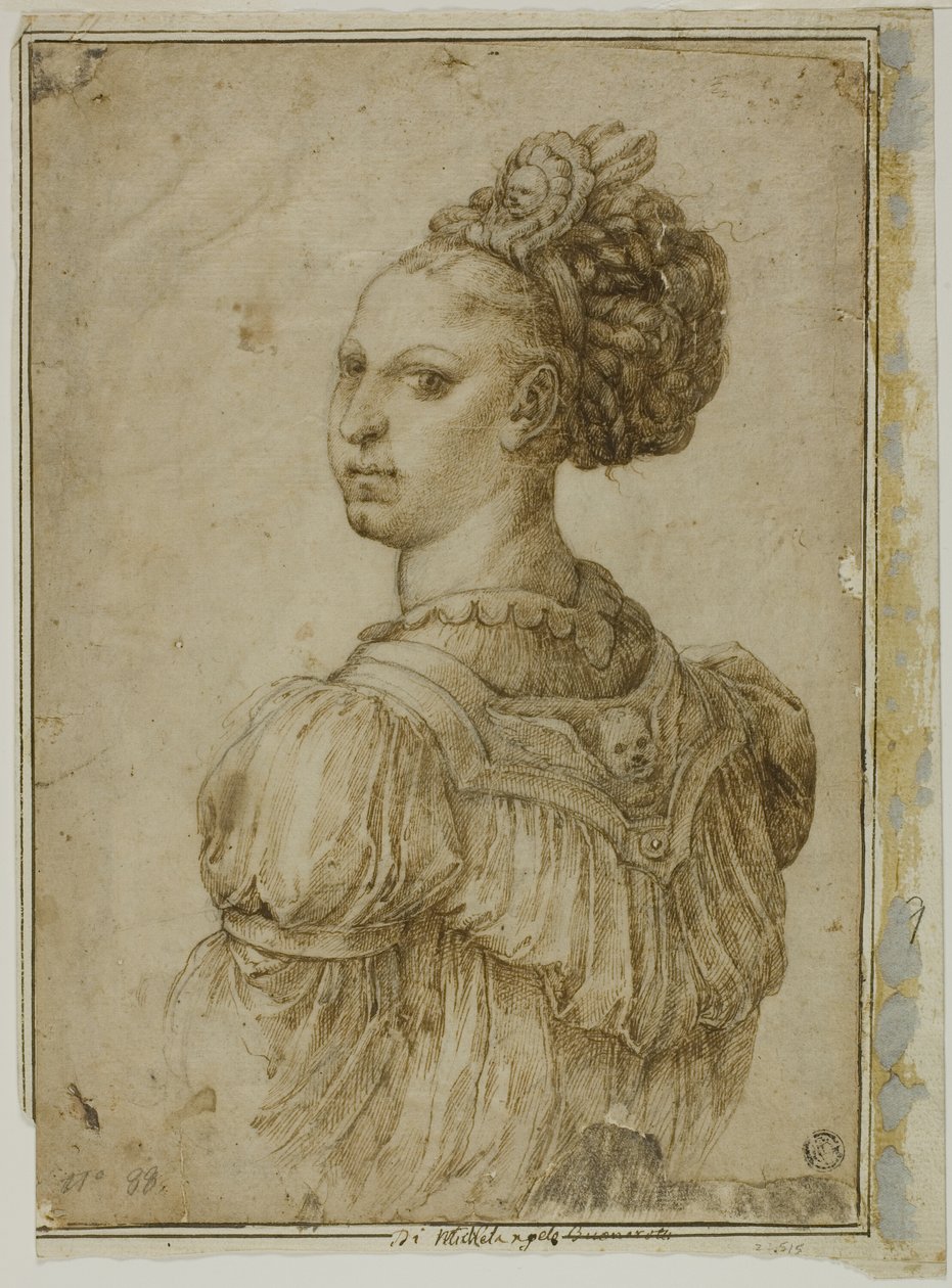 Busto Ideal de una Mujer de Bartolomeo Passarotti