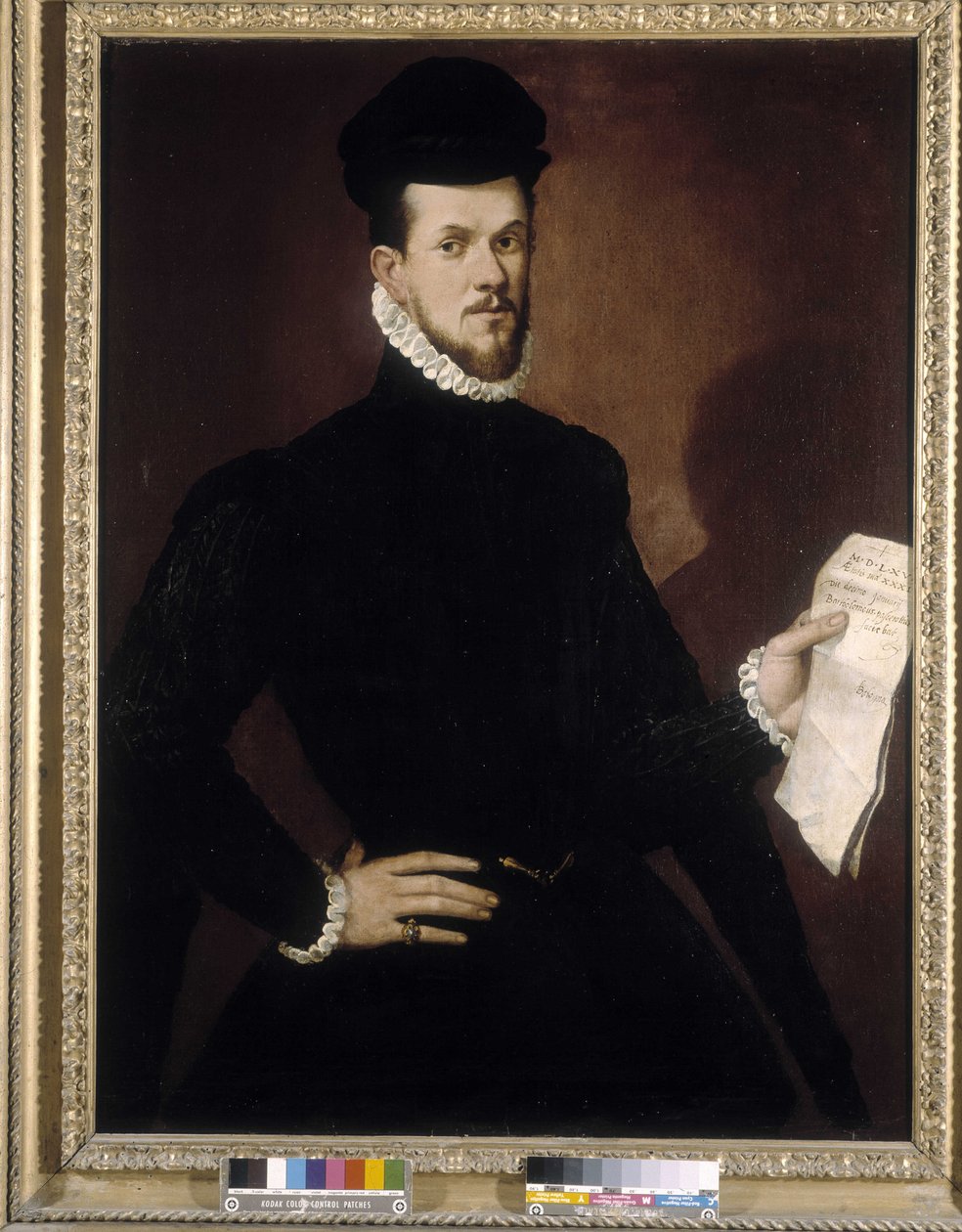 Retrato de hombre de Bartolomeo Passarotti