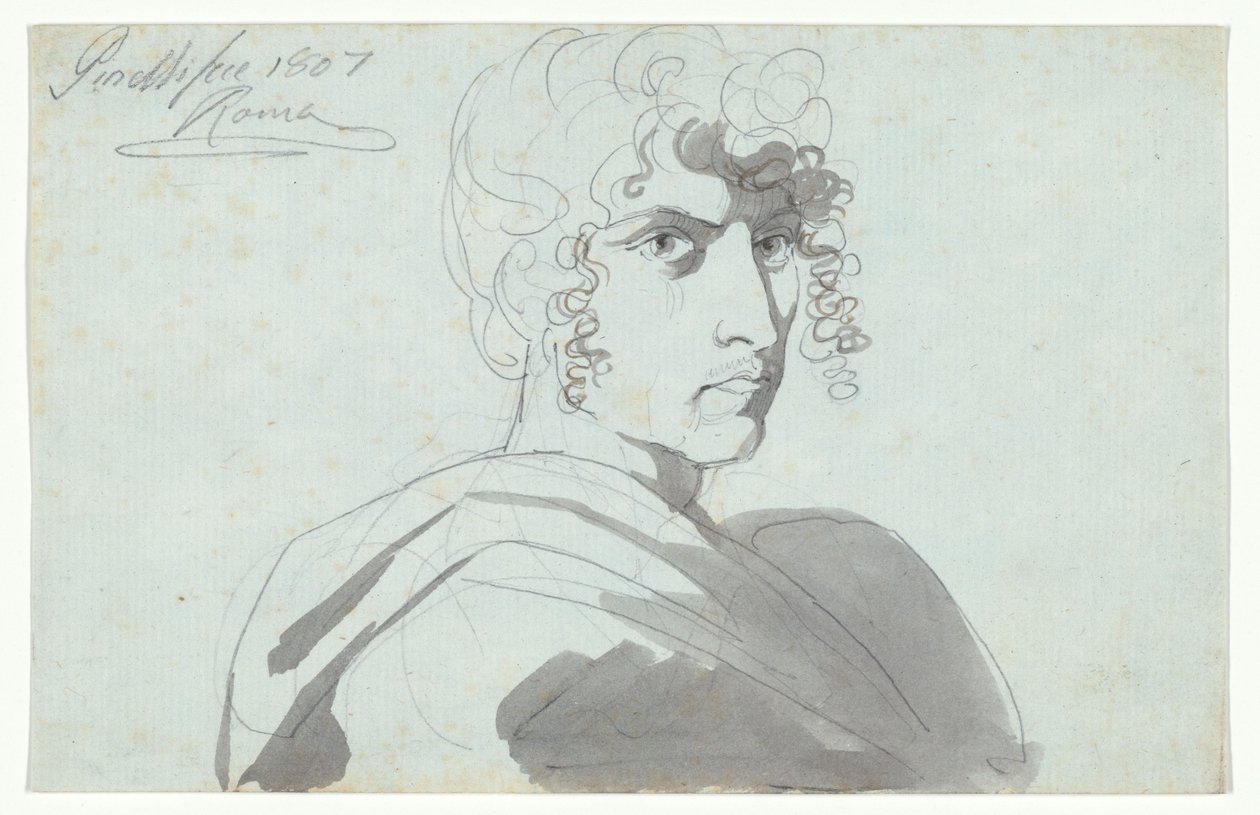 Autorretrato de Bartolomeo Pinelli