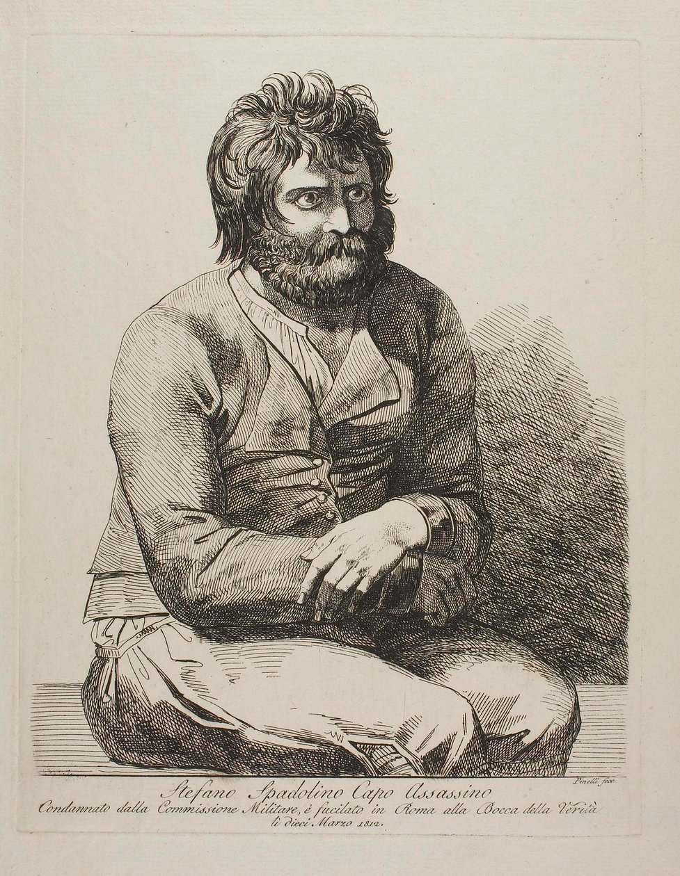 El jefe de los ladrones, Stefano Spadolino de Bartolomeo Pinelli