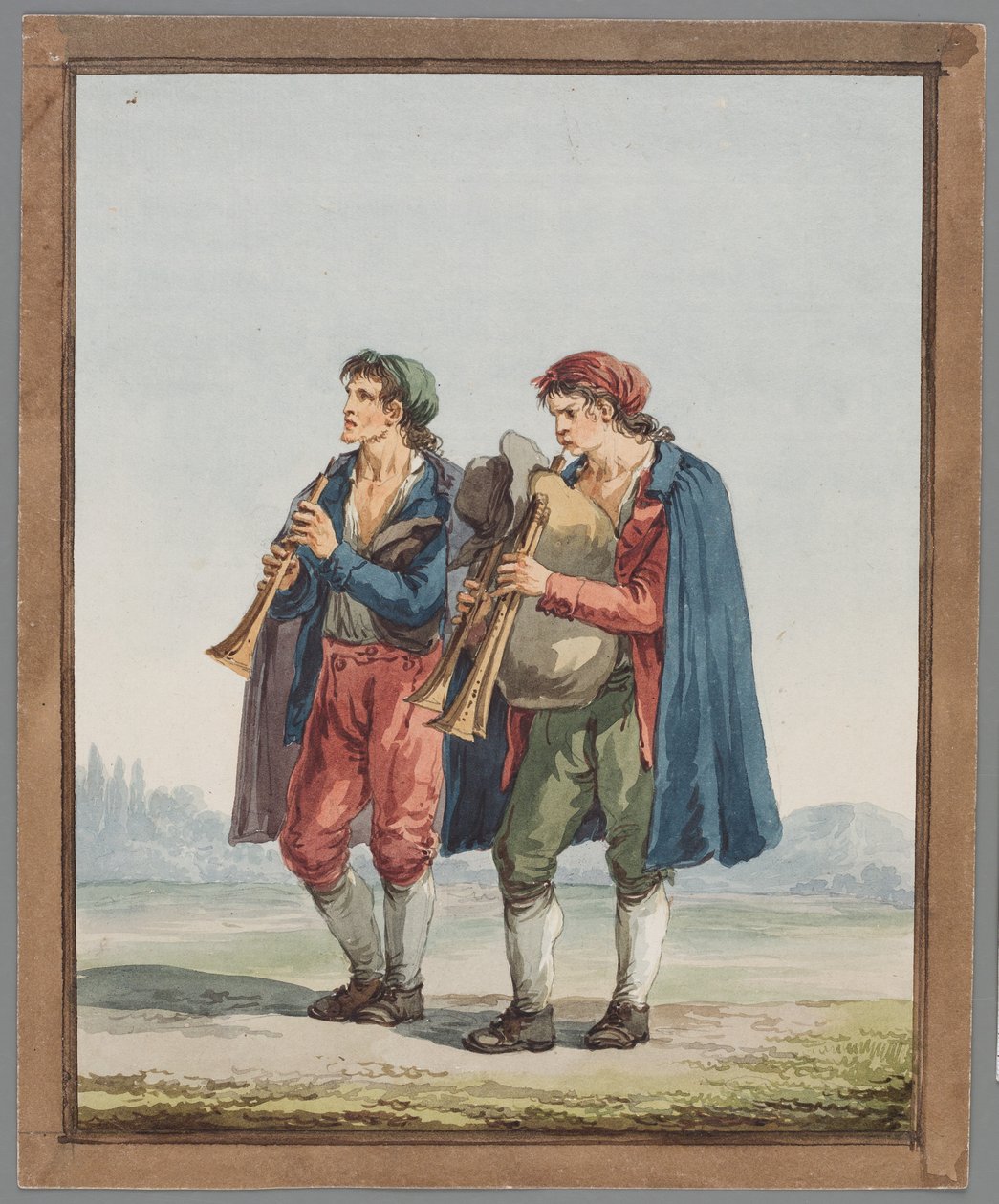 El bautismo del eunuco de Bartolomeo Pinelli