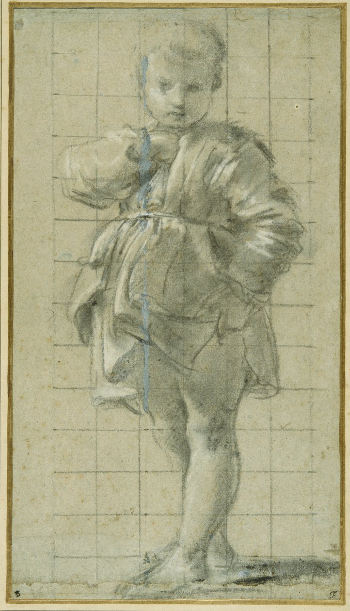 Un niño de pie de Bartolomeo Schedoni