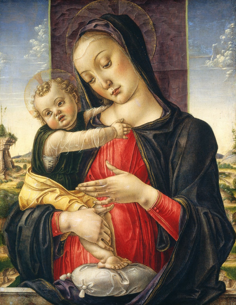 Madonna y el Niño de Bartolomeo Vivarini