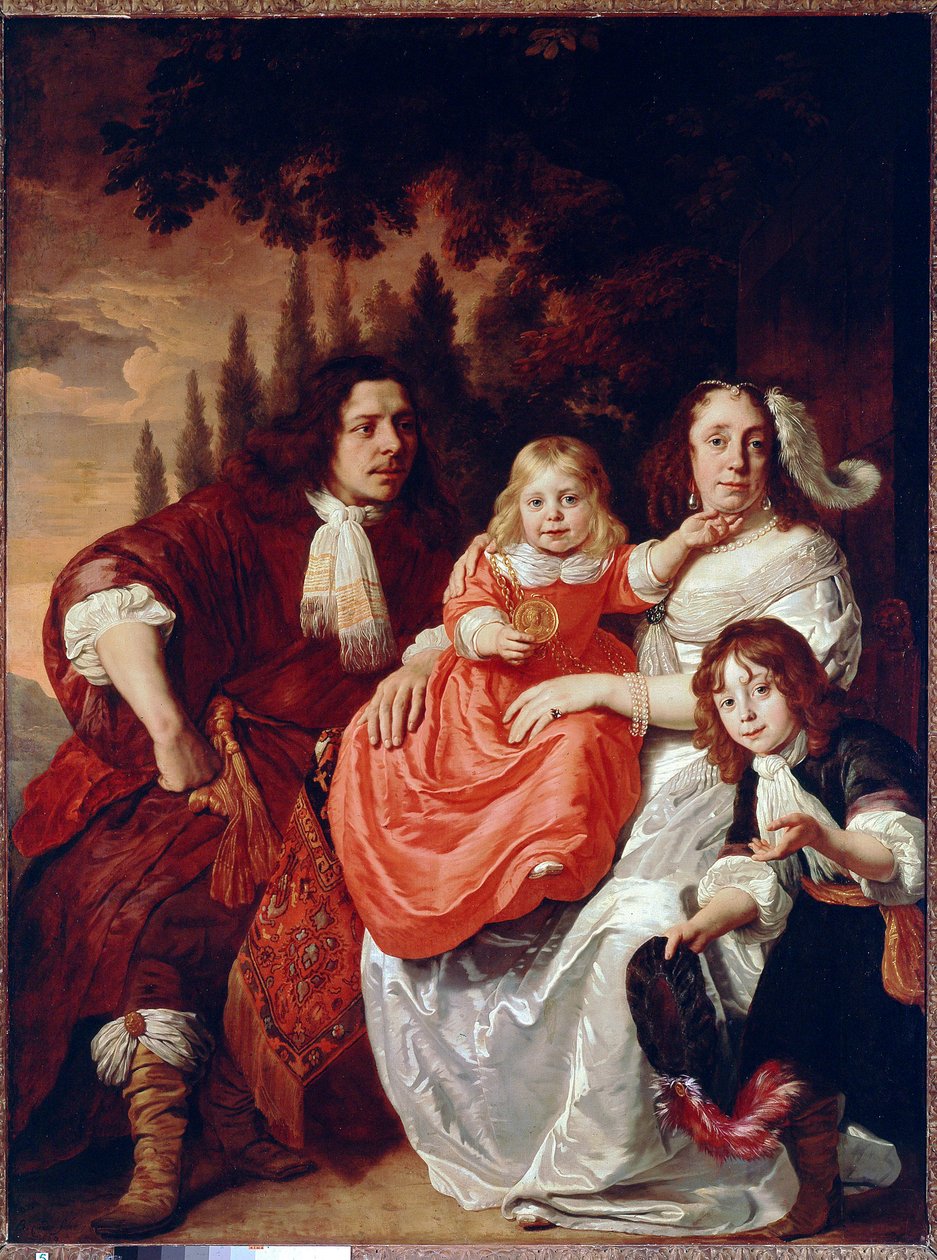 Retrato de la familia Reepmaker de Bartolomeus van der Helst