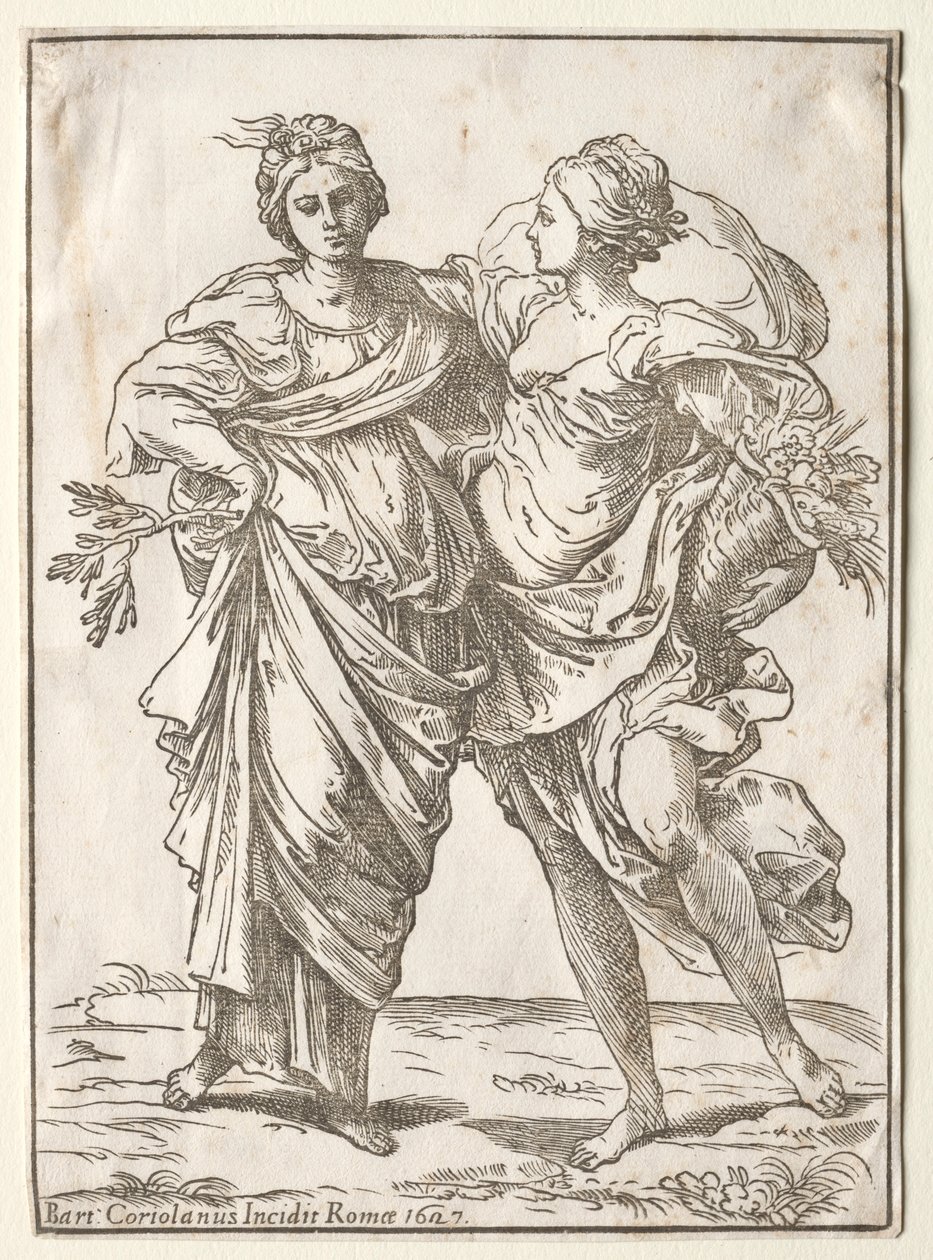 Alianza de Paz y Abundancia, 1642 de Bartolommeo Coriolano