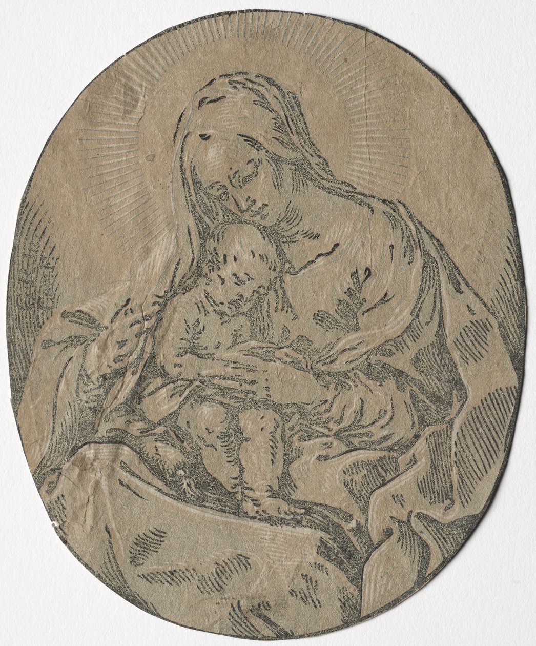 Madonna y Niño de Bartolommeo Coriolano
