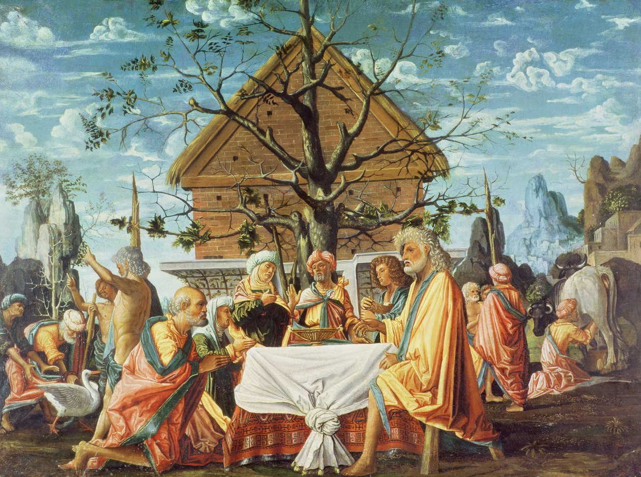Filemón y Baucis, c.1500 de Bartolommeo Suardi Bramantino