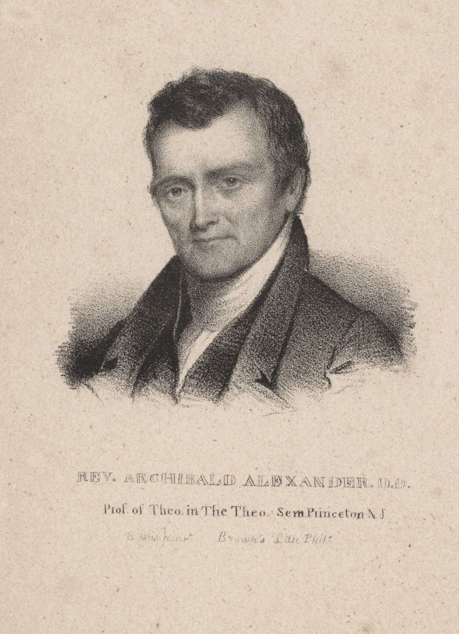 Rev. Archibald Alexander, D.D. de Bass Otis
