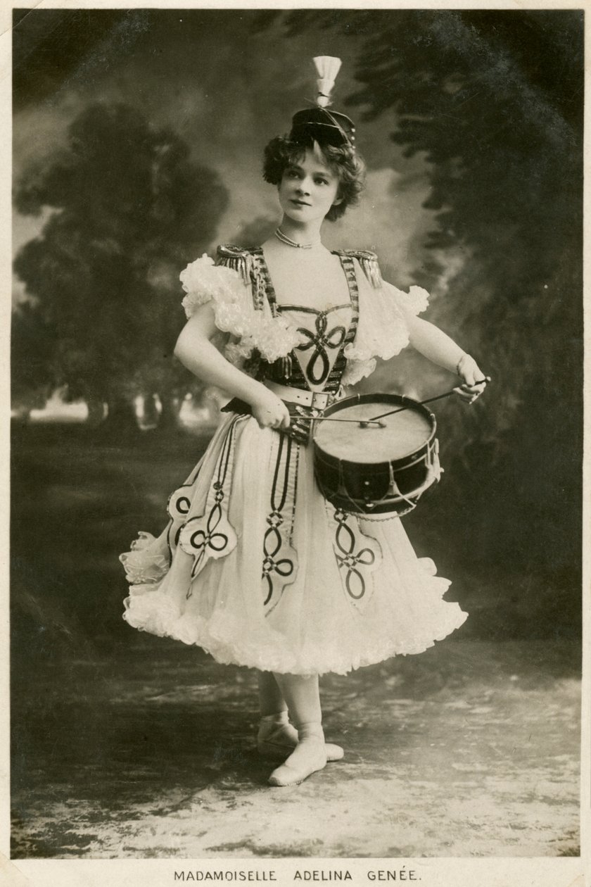 Adelina Genee, bailarina de ballet británica nacida en Dinamarca, c1906 de Bassano Studio