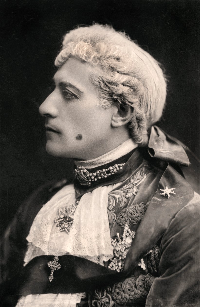 Lewis Waller 1860-1915, actor inglés, 1906 de Bassano Studio