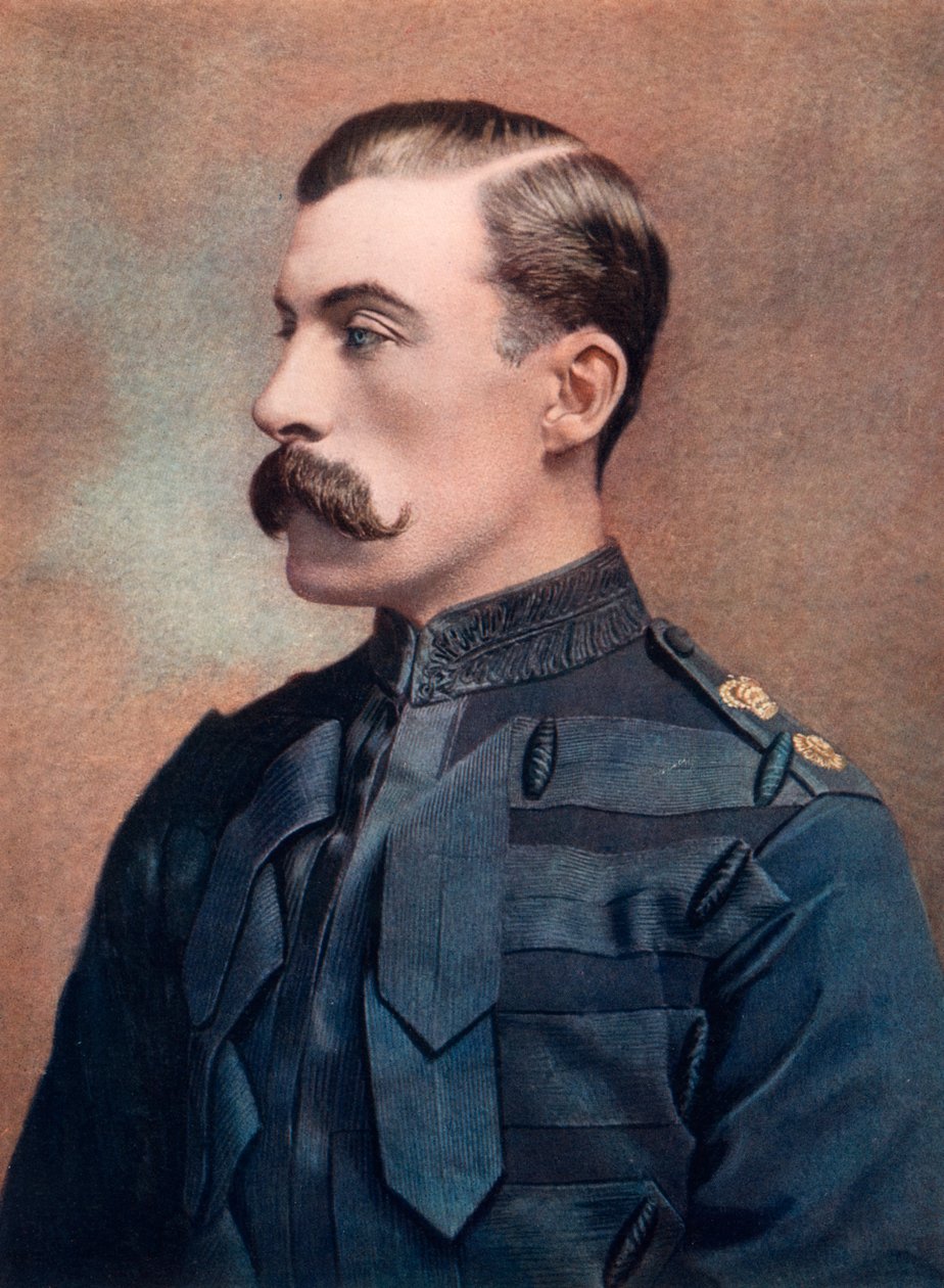 Mayor General JF Brocklehurst, comandante de la 2ª Brigada de Caballería, Fuerza de Campo de Natal, 1902 de Bassano Studio