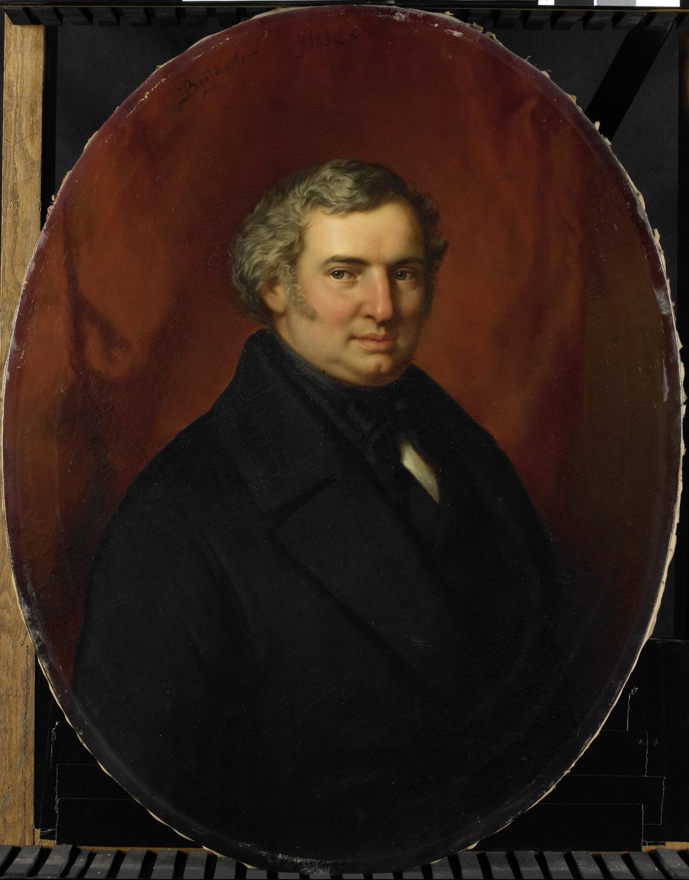 Retrato póstumo de Hendrik André Cornelis Tierens, funcionario municipal de Heusden de Bastiaan de Poorter