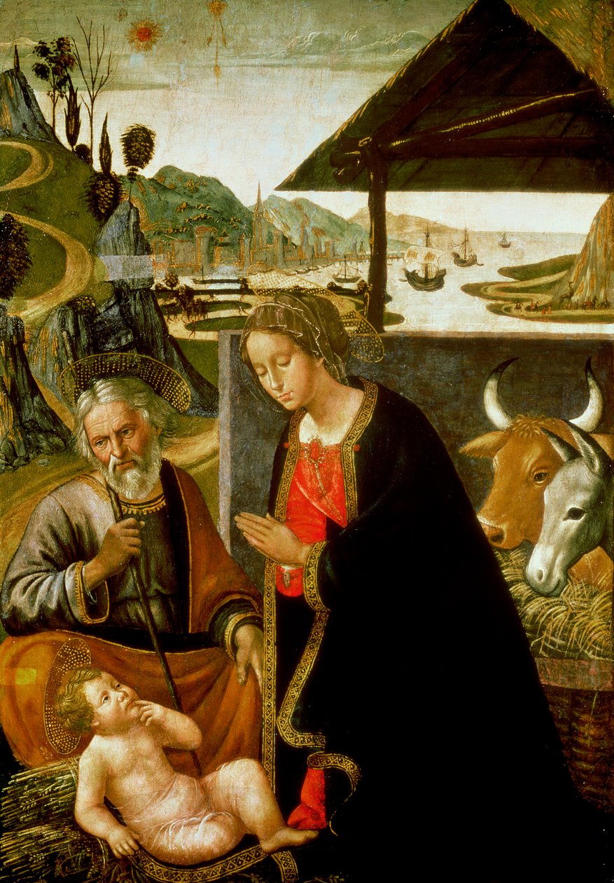 Natividad, c.1490 de Bastiano Mainardi