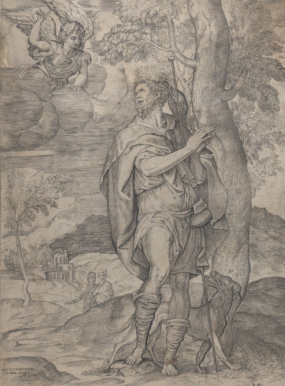 San Roque, 1535-73 de Battista del Moro