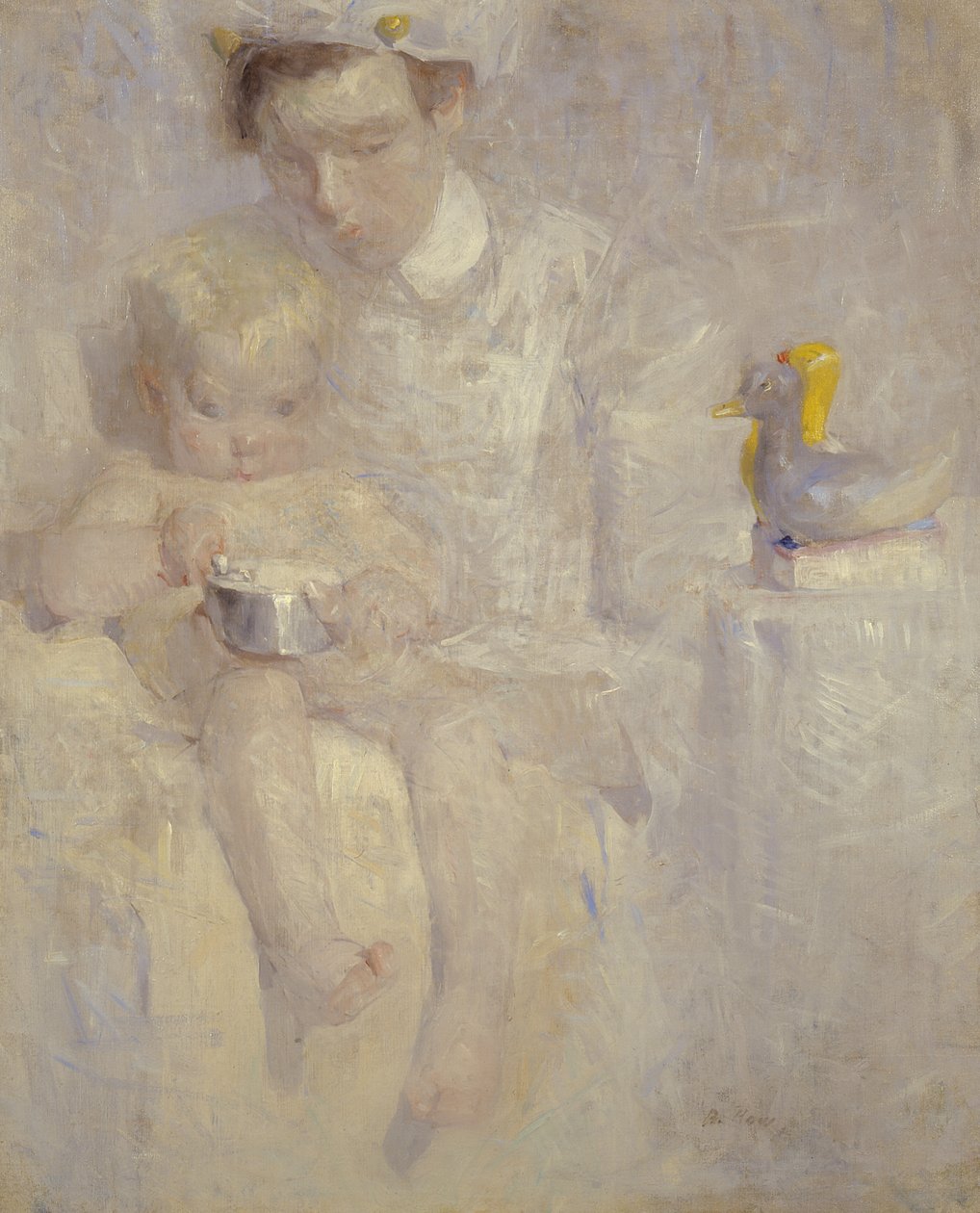 Enfermera y niño de Beatrice How