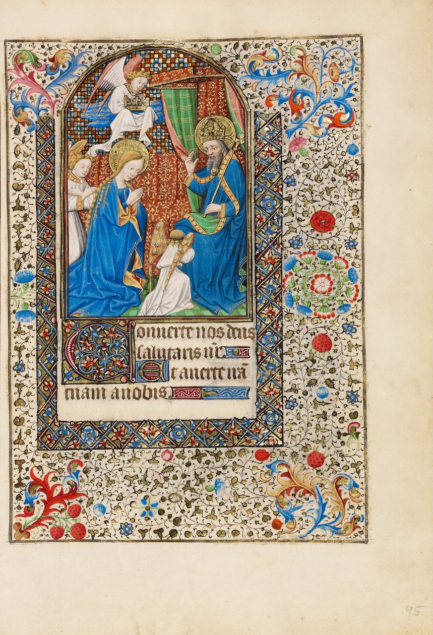 Coronación de la Virgen de Bedford Master