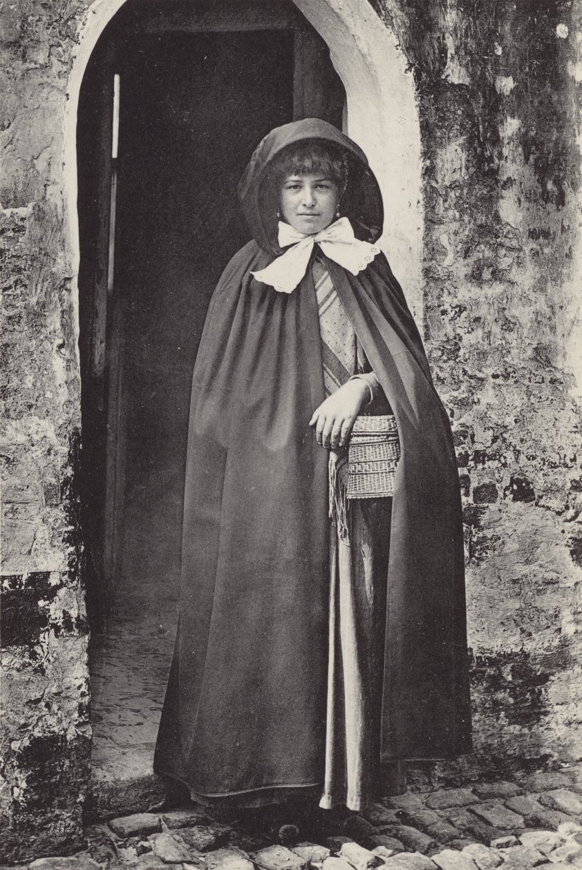 Jovencita de Brujas (foto b/n) de Belgian Photographer