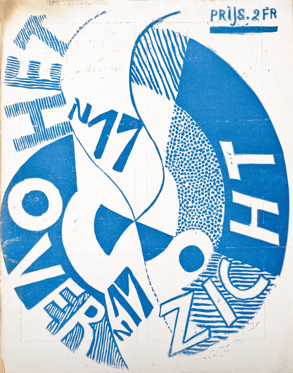 Portada de la revista "Het Overzicht", c. 1922-1925 de Belgian School