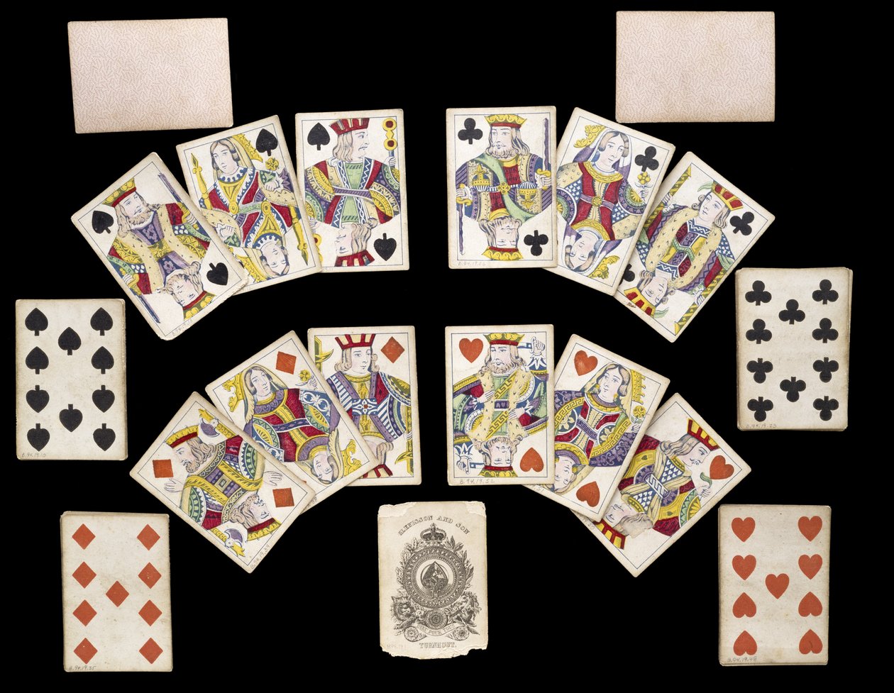 Baraja de cartas, c. 1835-1840 de Belgian School