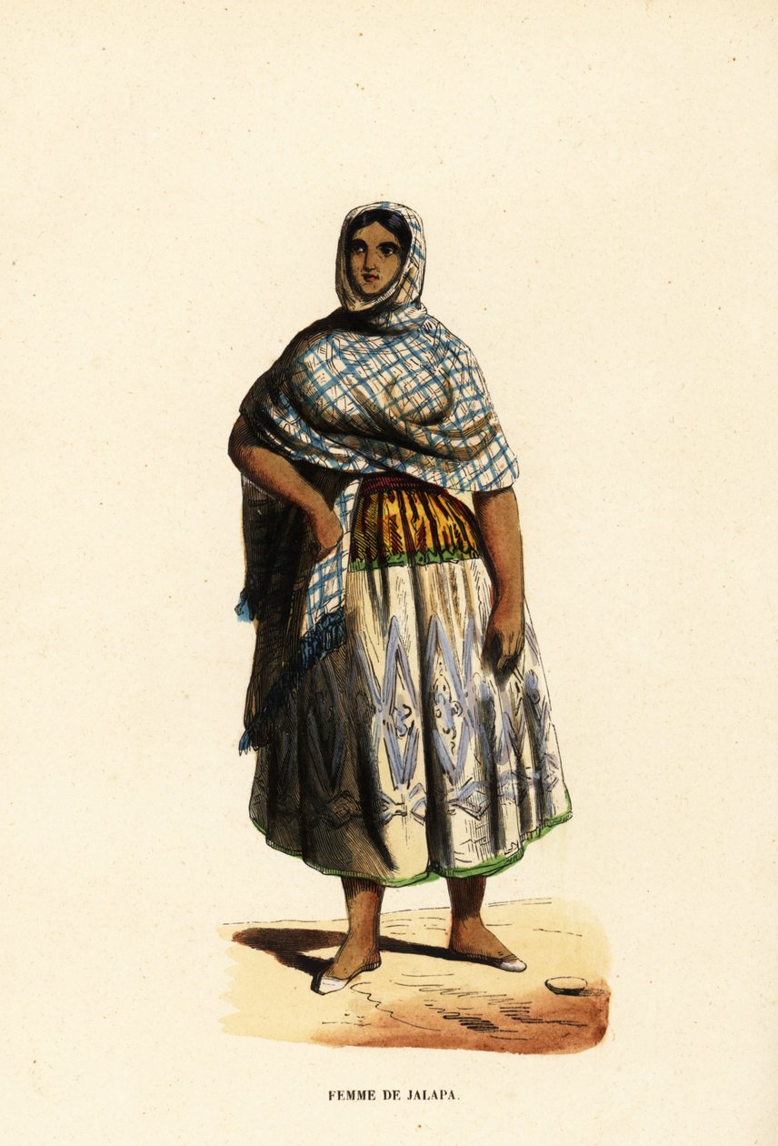 Mujer de la ciudad de Xalapa, Veracruz, México de Belgian School