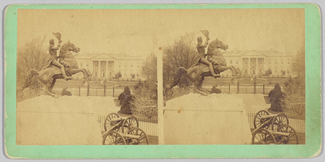 La Colosal Estatua Ecuestre de Bronce del General Andrew Jackson de Bell and Brother