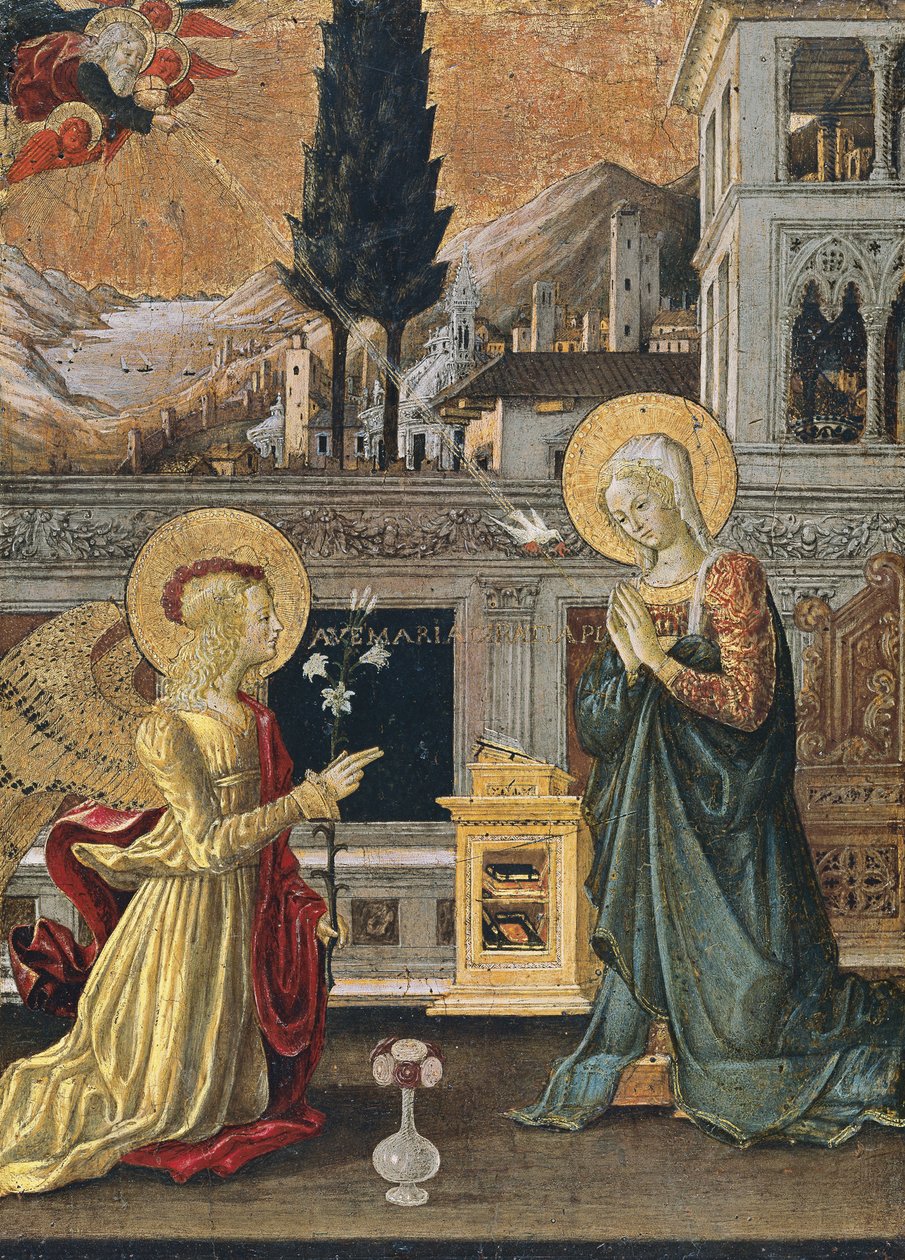 La Anunciación de Benedetto Bonfigli