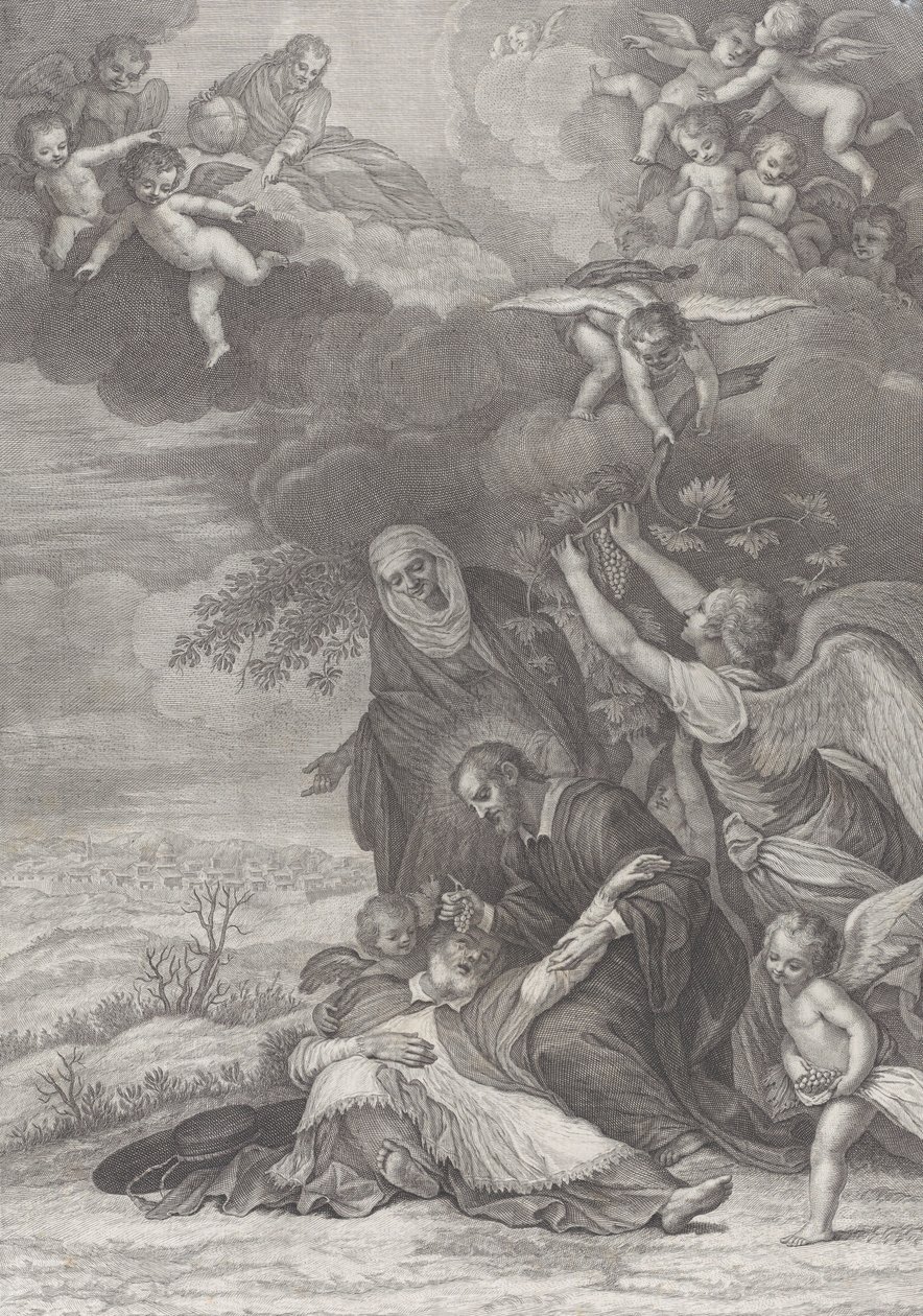 Milagro de un santo, 1777 de Benedetto Eredi
