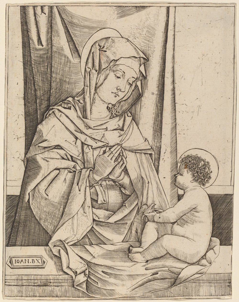 La Virgen y el Niño de Benedetto Montagna