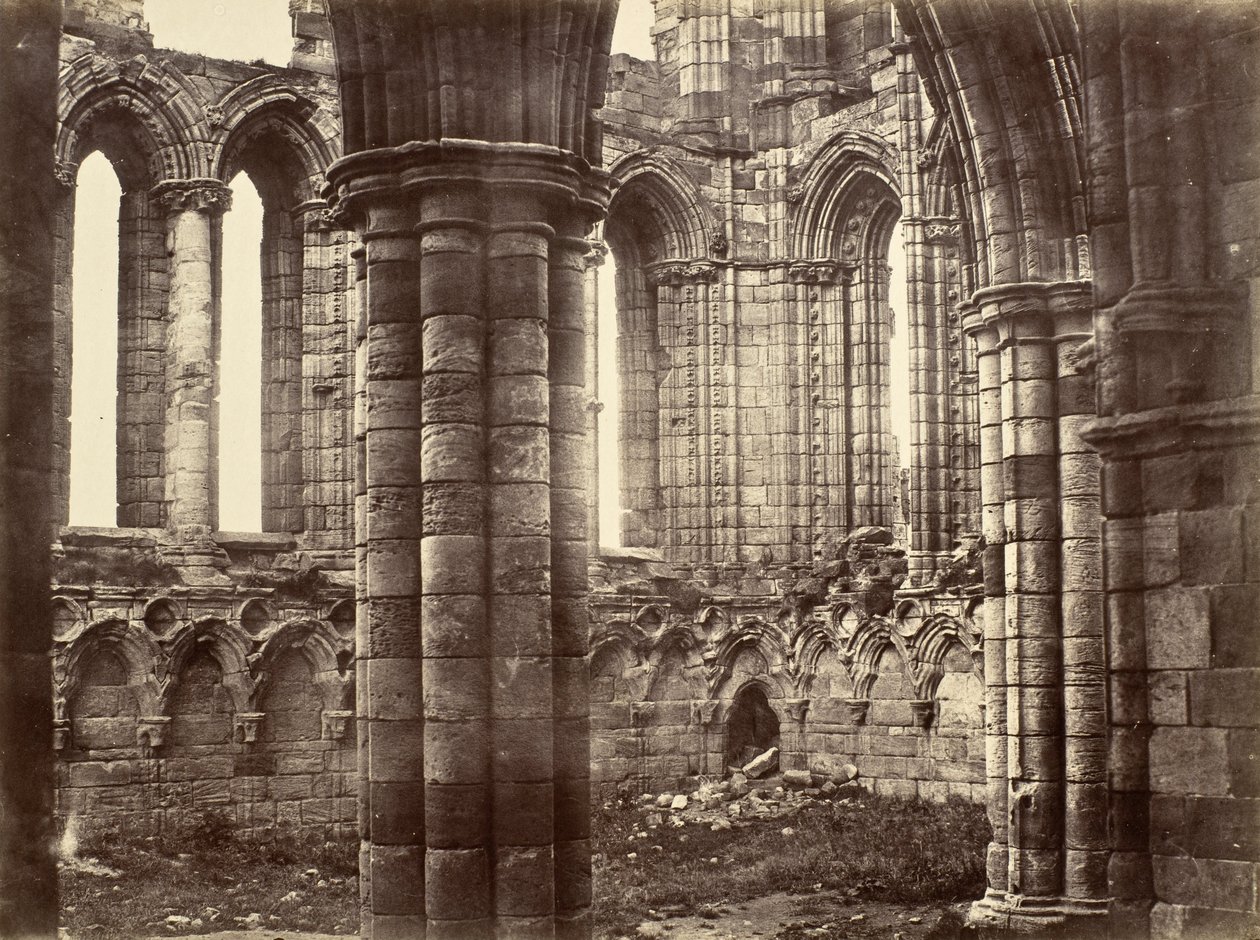 Abadía de Whitby, Yorkshire, Transepto Norte de Benjamin Brecknell Turner