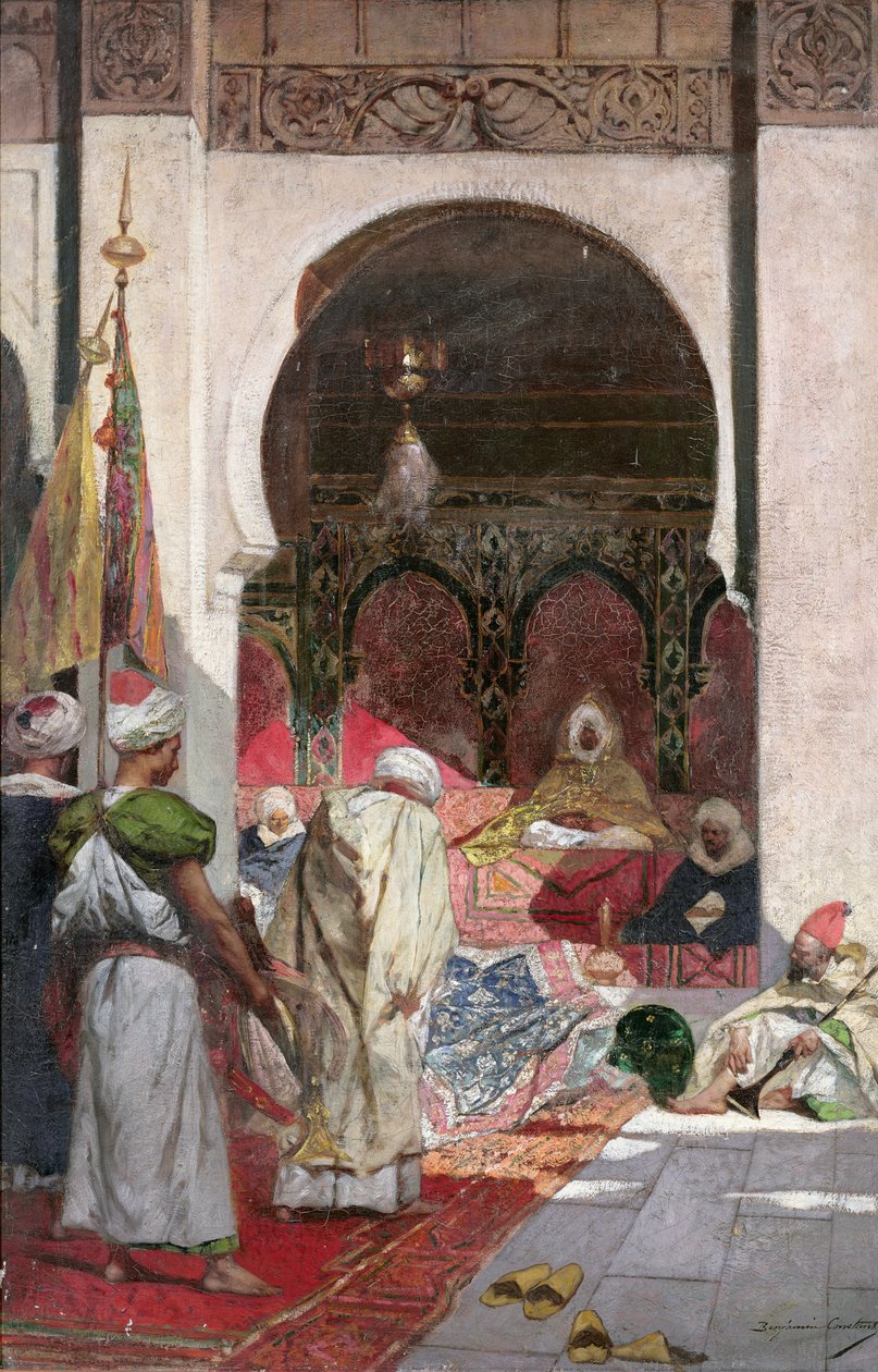 La asistencia de un señor, siglo XIX de Jean Joseph Benjamin Constant