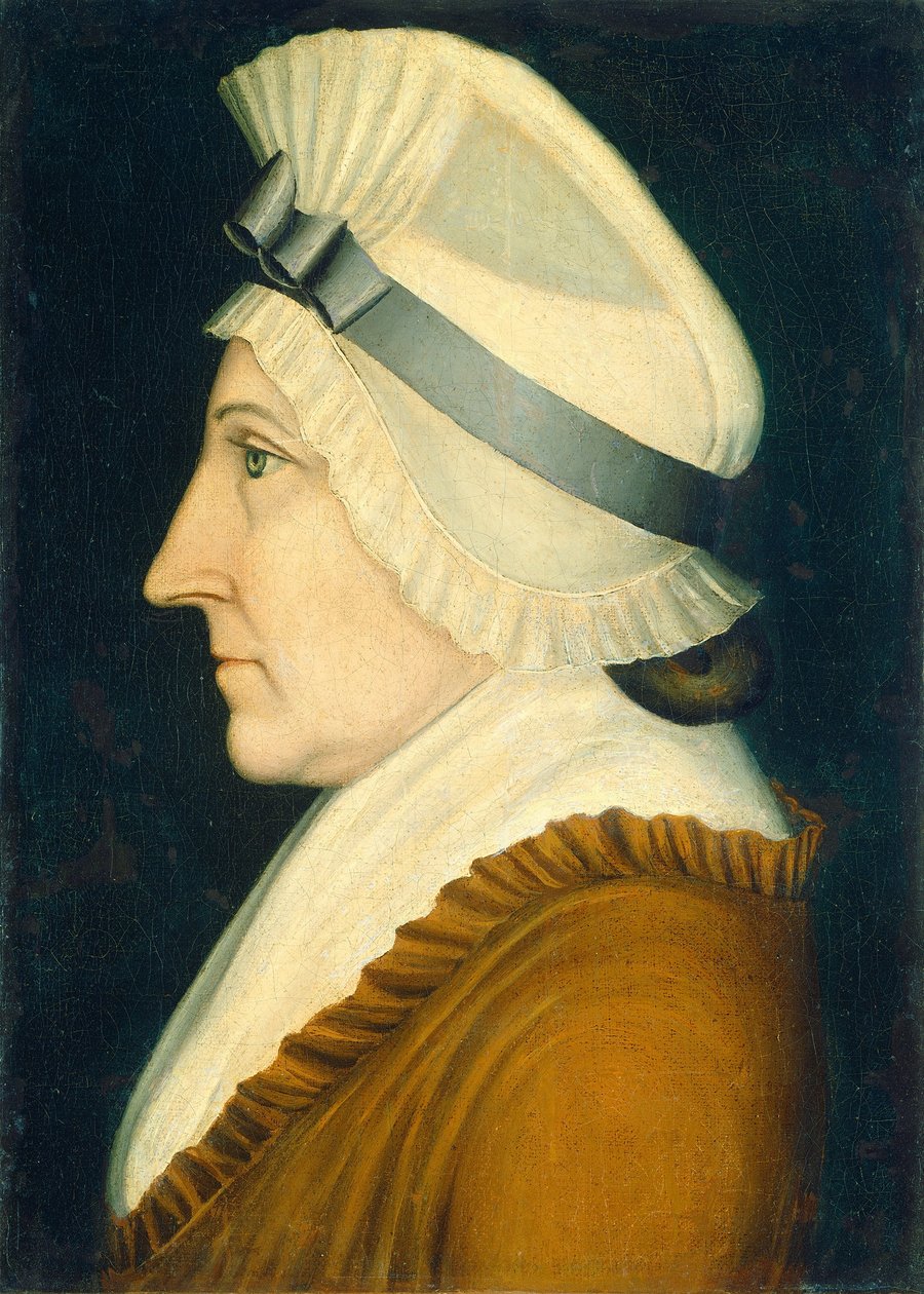 Dama con gorro de encaje de Benjamin Greenleaf