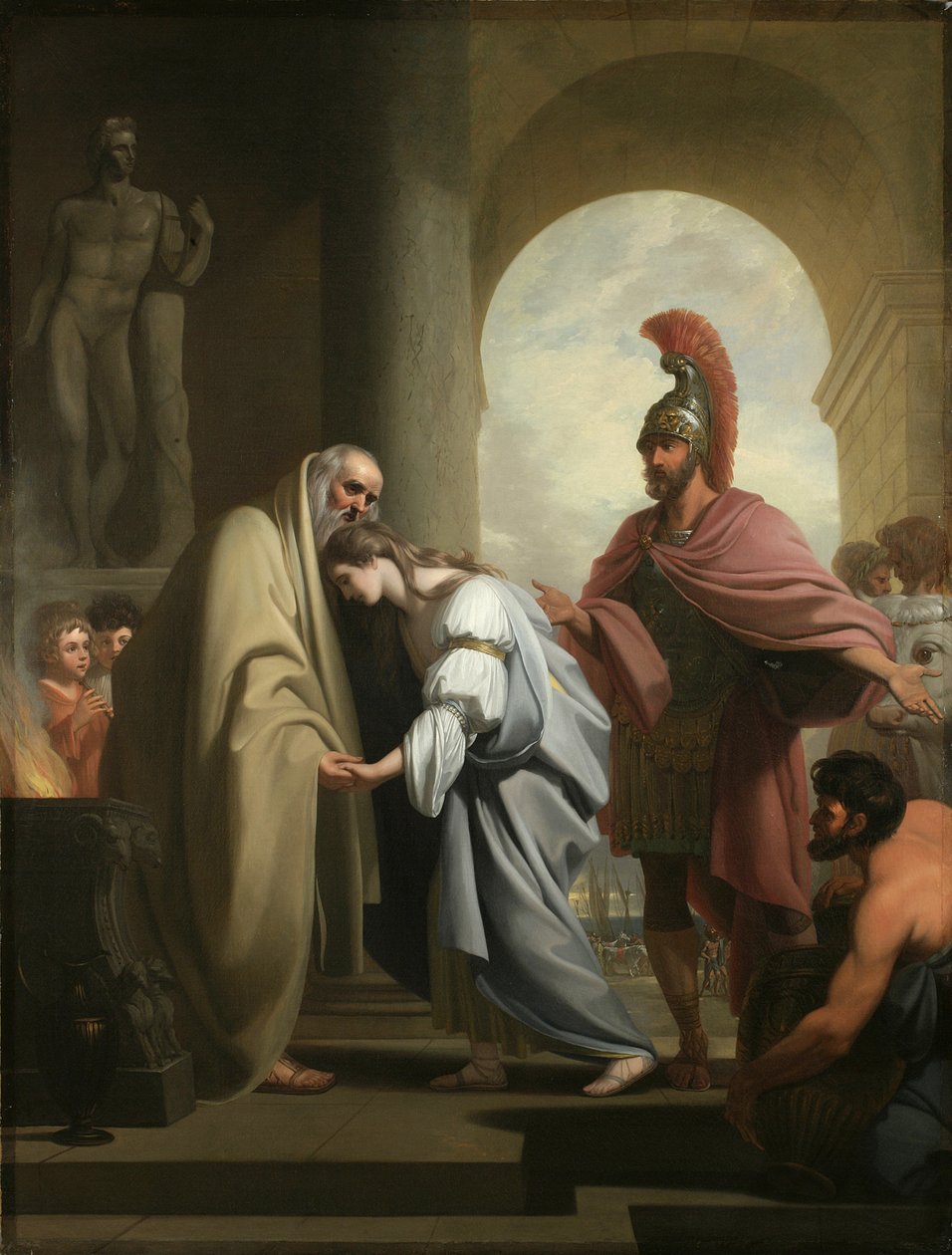 Criséis devuelta a su padre de Benjamin West