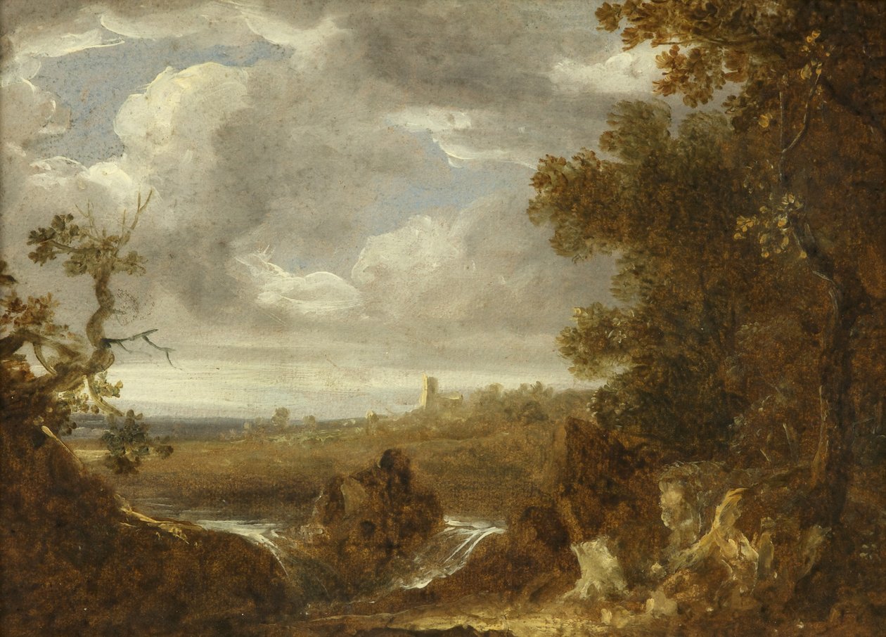 Paisaje en el norte de Gales de Benjamin Barker