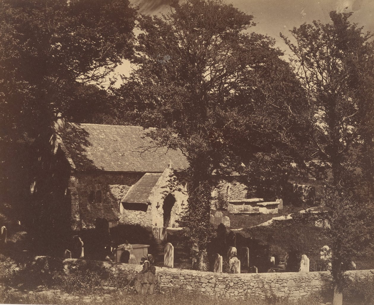 Bonchurch, 1850s de Benjamin Brecknell Turner