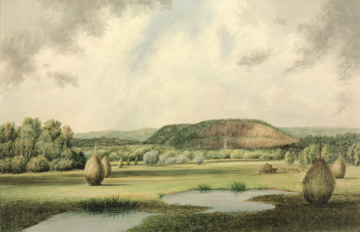 West Rock, New Haven, Connecticut, c.1854-60 de Benjamin H. Coe