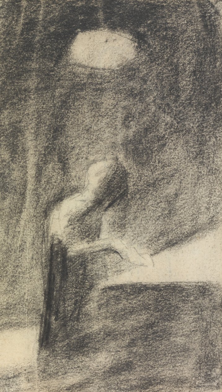Boceto abstracto de una figura de Benjamin Robert Haydon